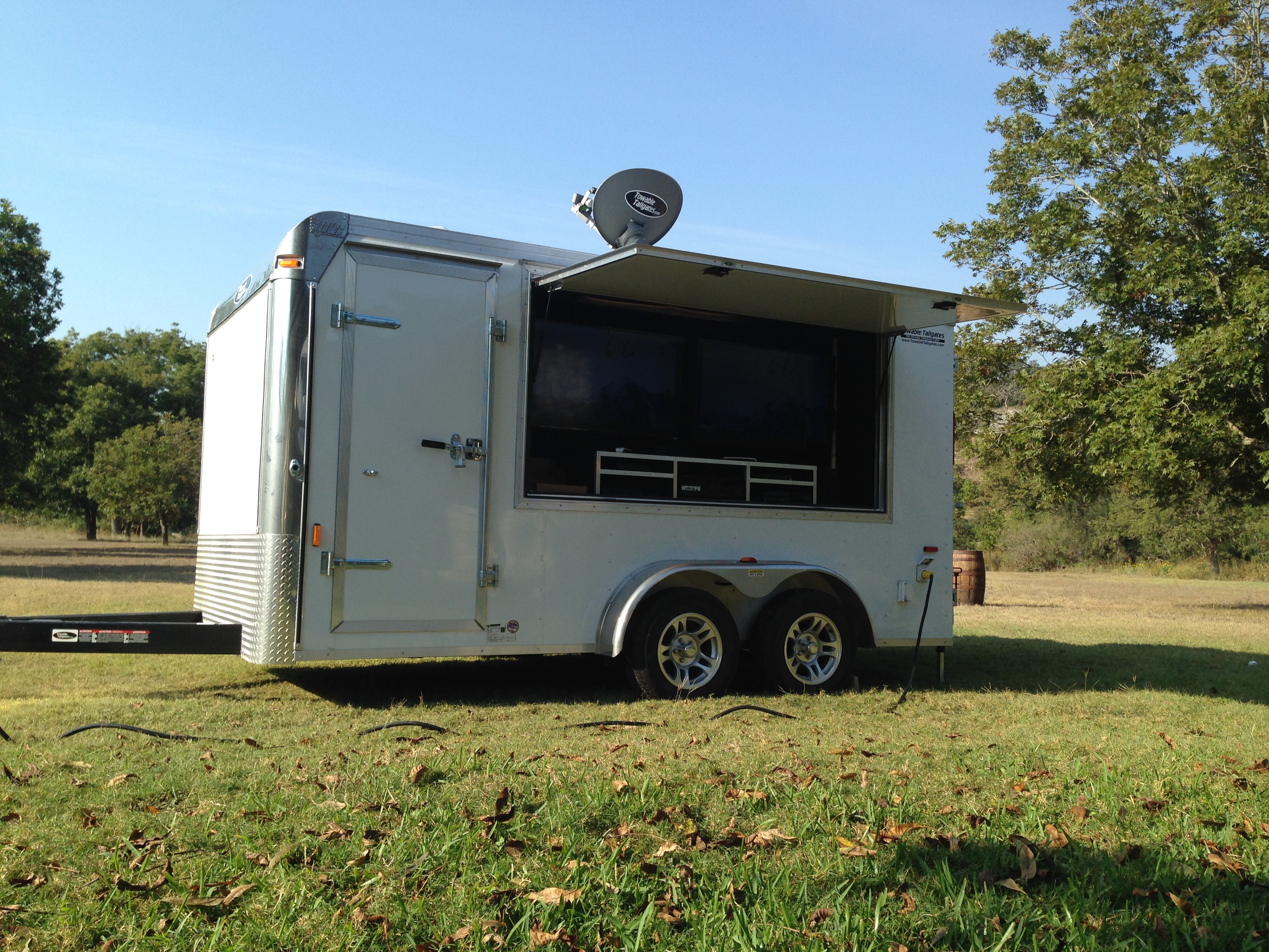 texas tailgate trailer for rent