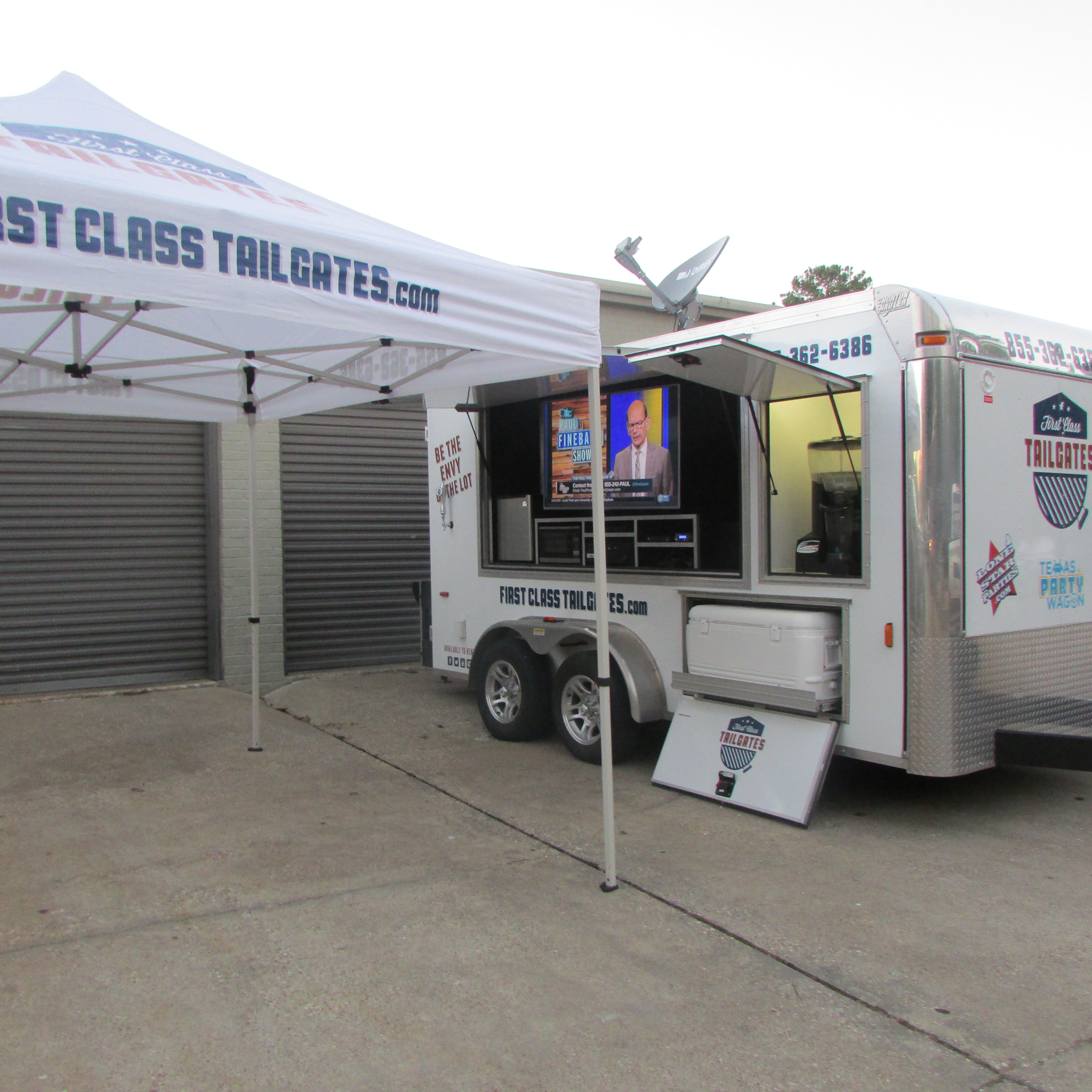 tailgate trailer for rent